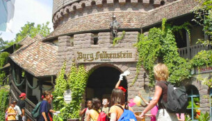 Burg Falkenstein Holiday Park Fassade
