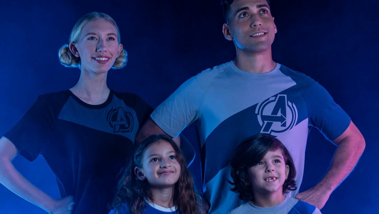 Disney California Adventure Park Avengers Campus WEB Suppliers Shirts