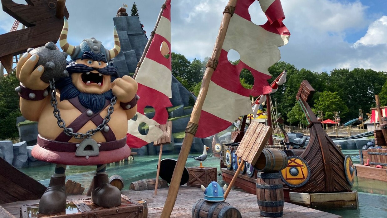 Holiday Park Wickieland neu 2021 Splash Battle Figur (Eröffnung)