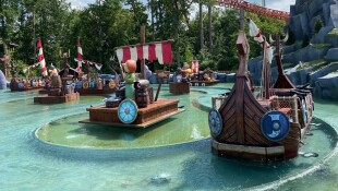 Holiday Park Wickieland neu 2021 Splash Battle Seite (Eröffnung)