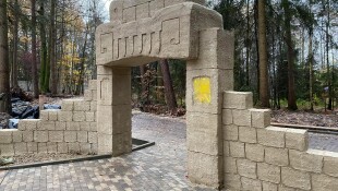 Freizeit-Land Geiselwind Forbidden Kingdoms neu 2021 Baustelle Maya Portal