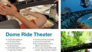 Dome Ride Theater Konzept Broschüre