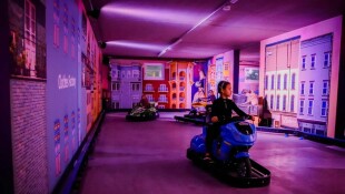 Flipped Funpark neu 2022 vor Eröffnung Flippi's Crazy Car World