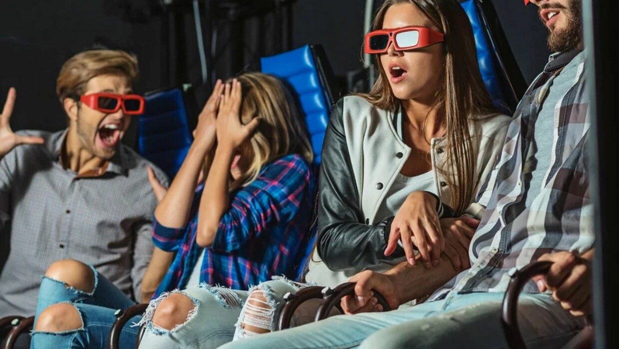 Flipped Funpark neu 2022 vor Eröffnung Magic Movie - 5D Cinema