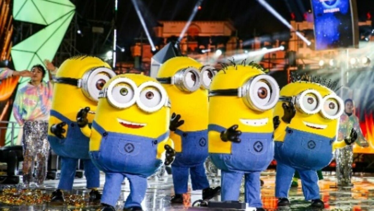 Universal Studios Beijing neu 2021 New Year Gala Minions