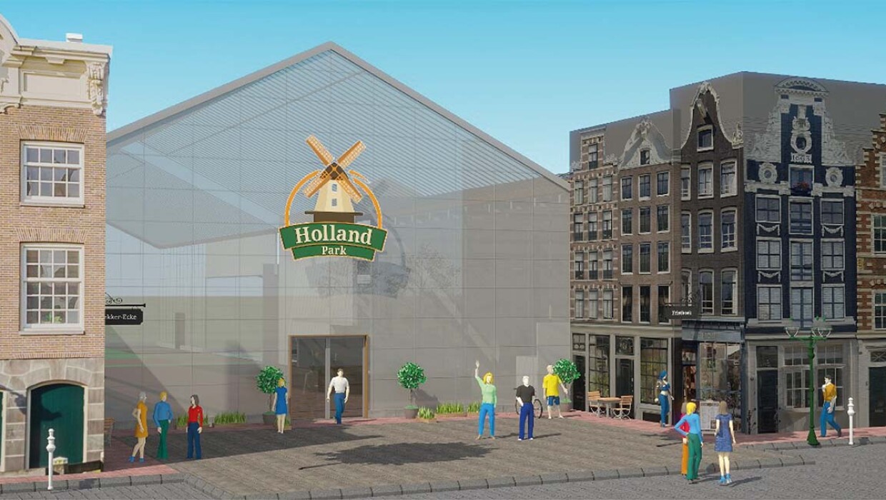 Holland-Park Konzept Haupteingang
