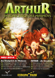 ARTHUR im Königreich der Minimoys - Europa-Park Plakat