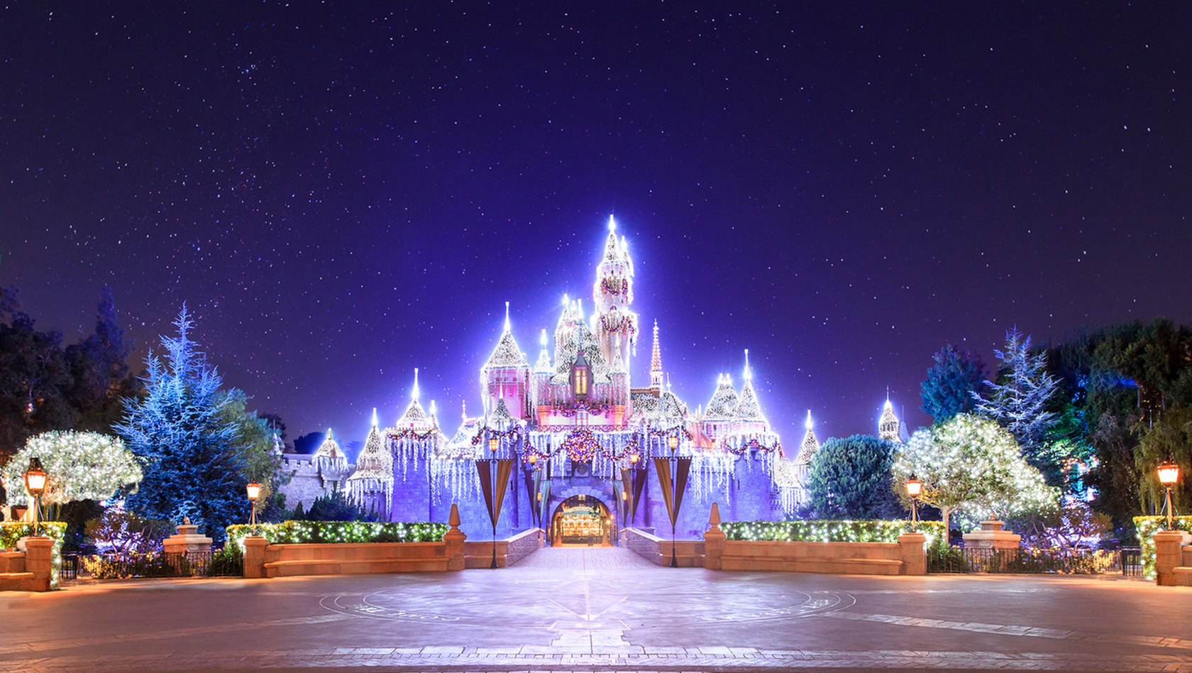 Disneyland Resort Kalifornien im Winter 2014