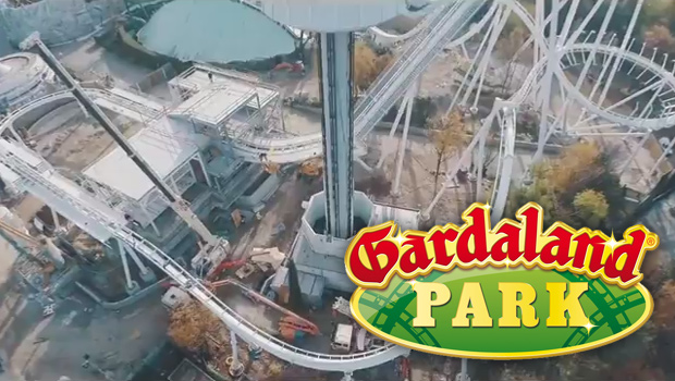 Gardaland Dive Coaster 2015 Schienenschluss