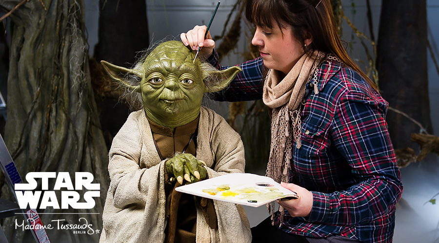 Star Wars Yoda in Madame Tussauds Berlin