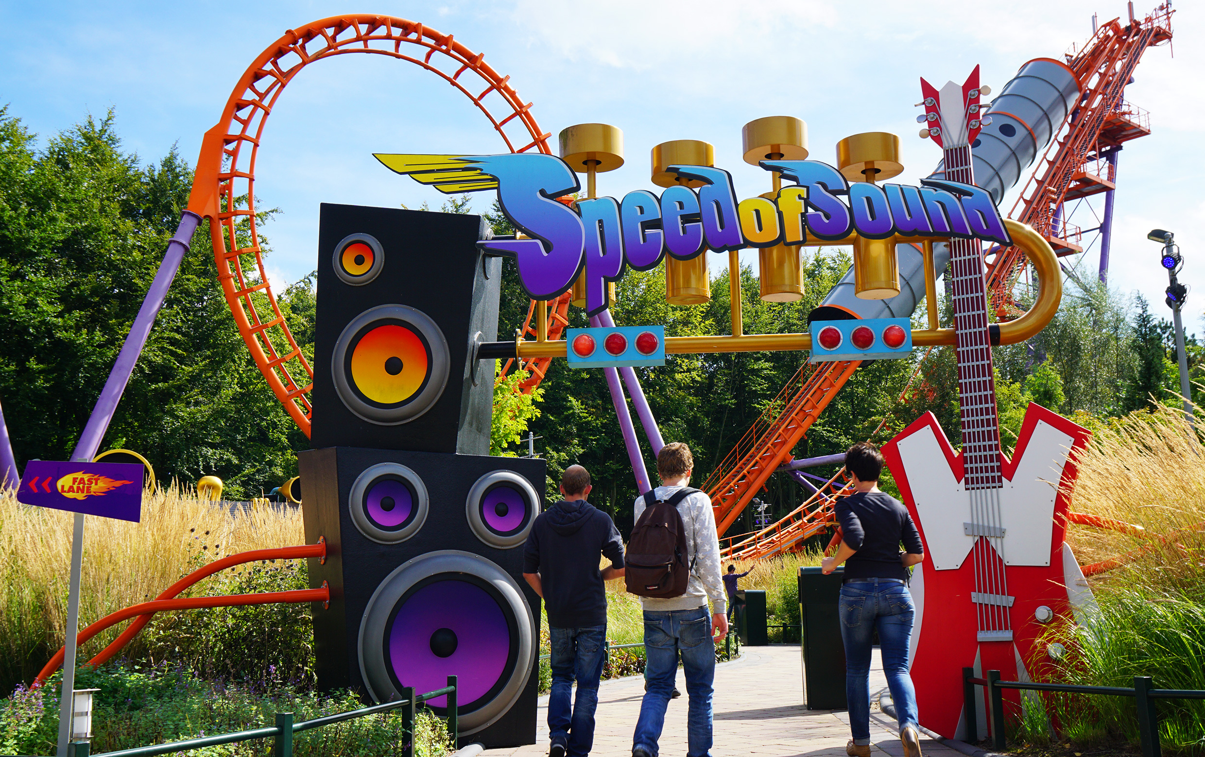 Speed of Sound in Walibi Holland