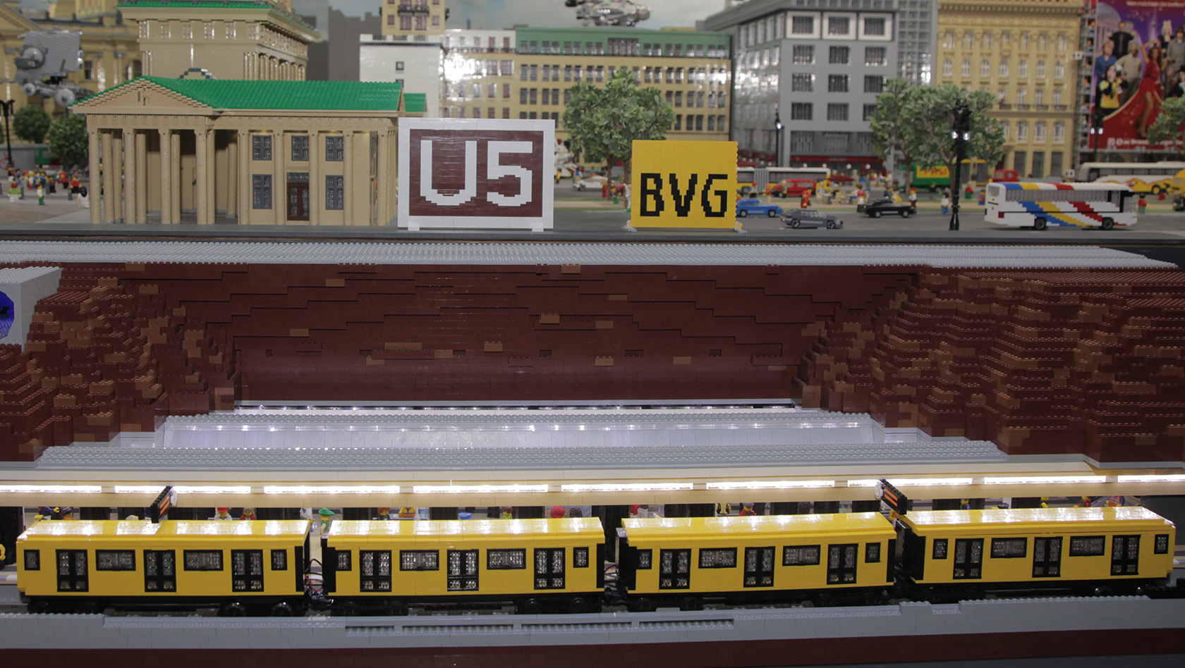 LEGO U-Bahnhof Brandenburger Tor