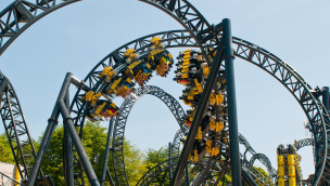 The Smiler in Alton Towers