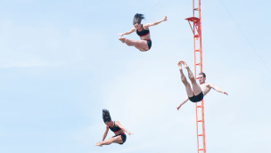 Toverland High Diving Show