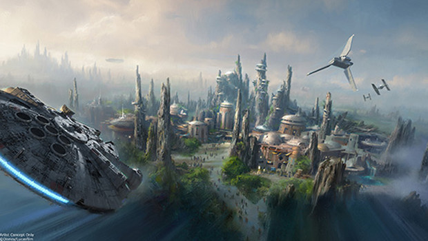 Disney Star Wars-Land Konzept 1