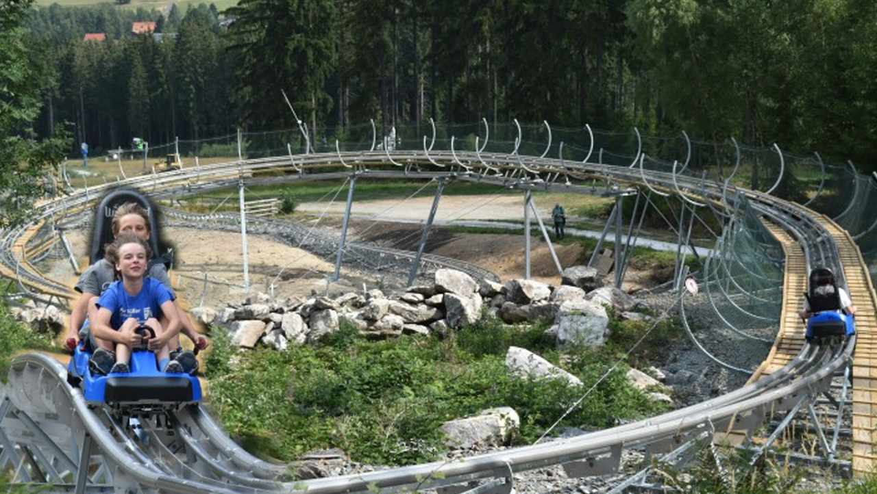 Ochsenkopf Alpine Coaster - neue Sommerrodelbahn 2015