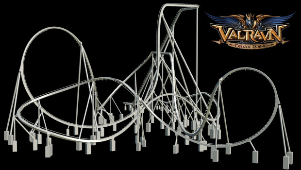 Cedar Point Dive Coaster 2016 - Valravn Layout Leak