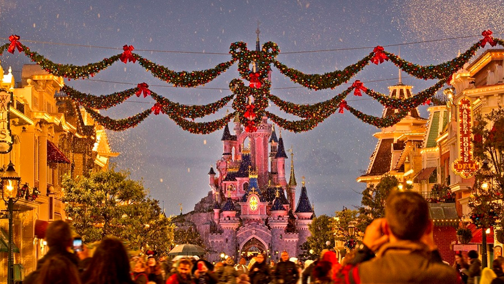 Disneyland Paris im Winter