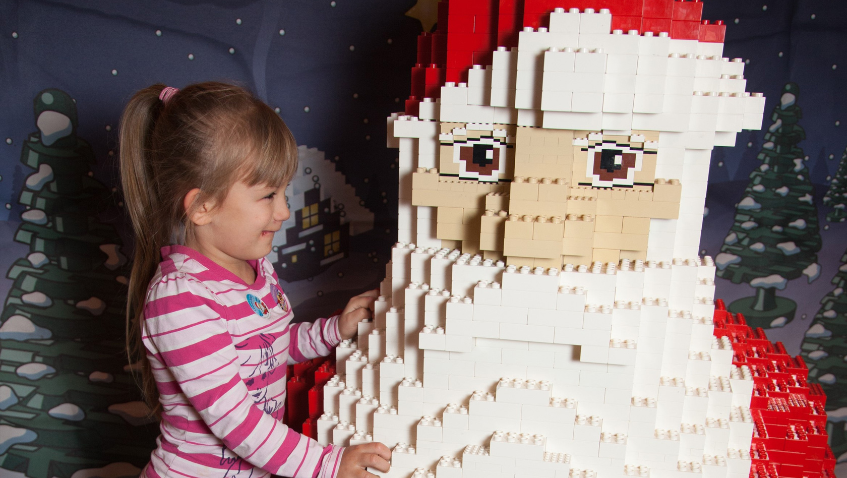 LEGO-Weihnachtsmann im LEGOLAND Discovery Centre Berlin