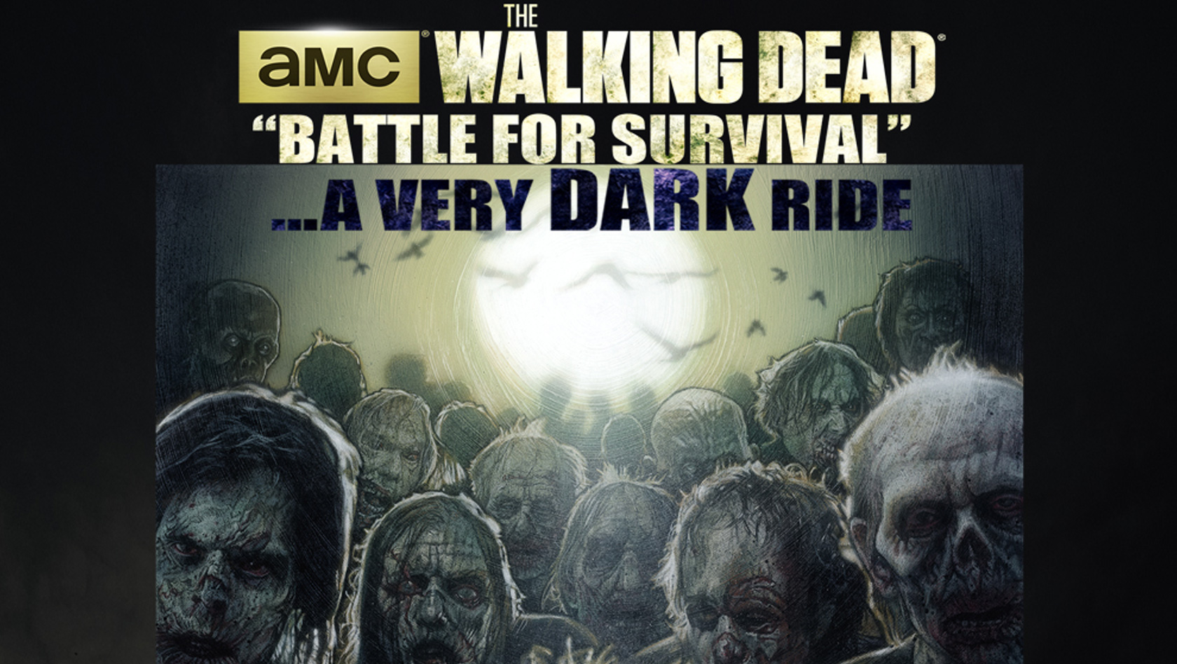 Walking Dead-Dark Ride von Sally Corp. - Konzept