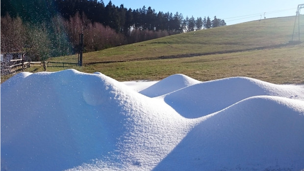 FORT FUN Winterwelt Beschneiung 2016