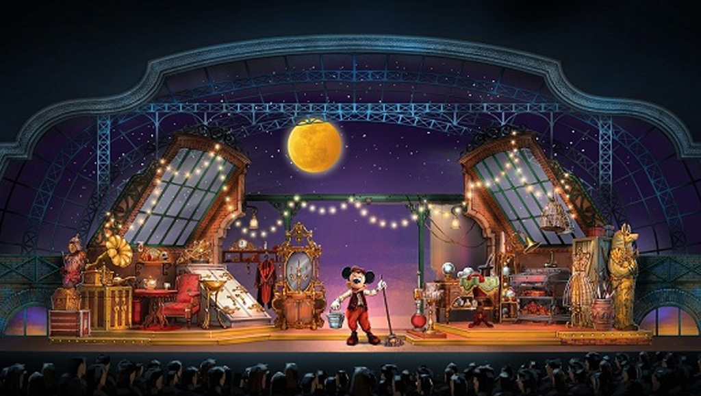 Micky und der Zauberer im Disneyland Paris