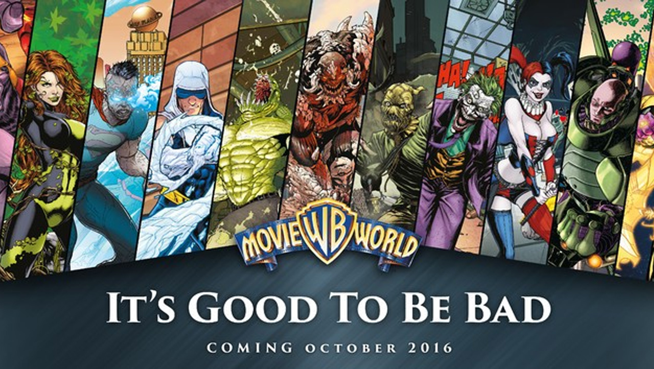 Movie World Australia DC Comics Themenbereich ANkündigung