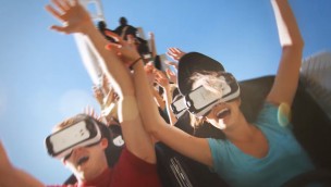 Six Flags Virtual Reality Coaster New Revolution
