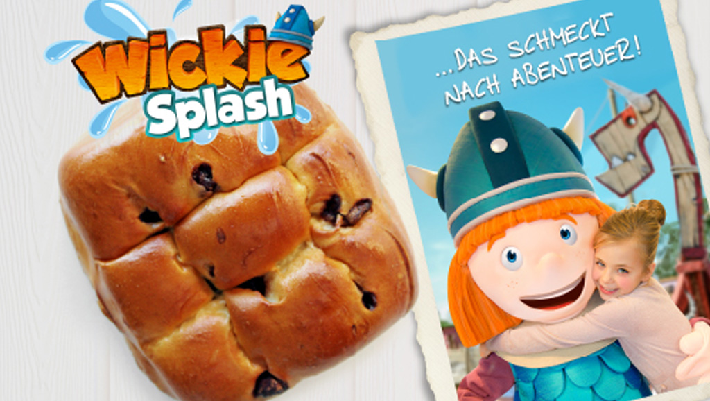 Wickie Splash-Brötchen von Bäcker Görtz für Holiday Park Rabatt 2016