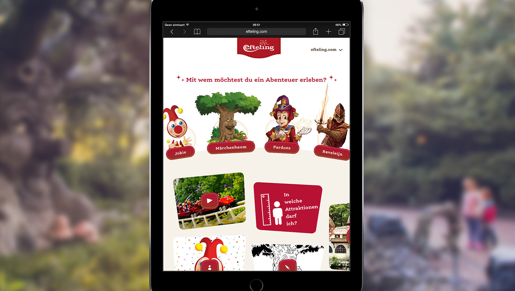 Efteling Digitale Märchenwelt - Online-Plattform für Kinder