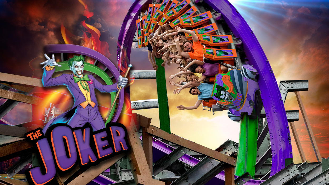 The Joker im Six Flags Discovery Kingdom