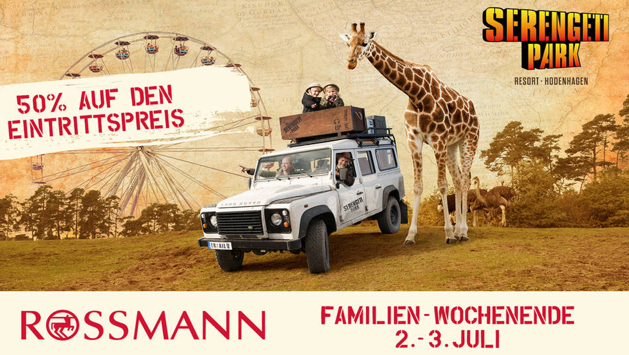 Rossmann Familien-Wochenende 2016 im Serengeti-Park