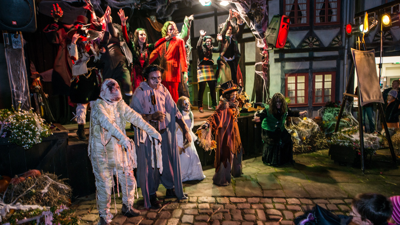 BELANTIS Halloween-Show auf dem alten Marktplatz