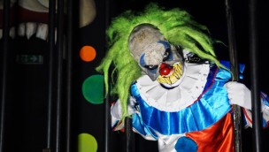 Horror-Clown im Grusellabyrinth NRW