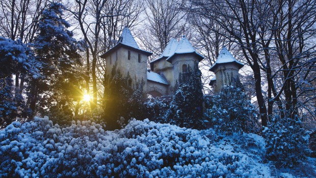 Winter-Efteling - Dornröschen-Schloss