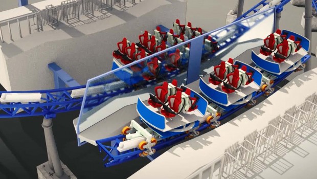 Xtreme Spinning Coaster MACK Rides Trains