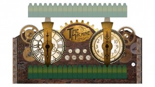 Time Machine Seabreeze Amusement Park 2017 Artwork