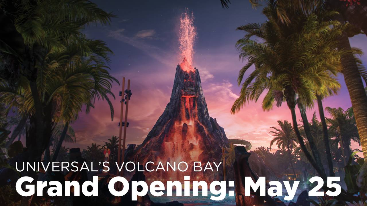 Eröffnungsdatum der Volcano Bay