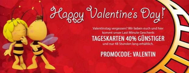 Holiday Park Valentinstags-Anebot 2017