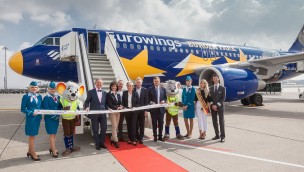 Europa-Park Eurowings Airbus Flugzeug Kooperation