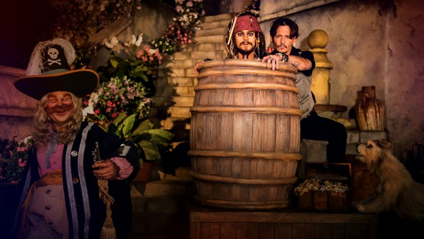 Fluch der Karibik Disneyland Paris Jack Sparrow Johnny Depp