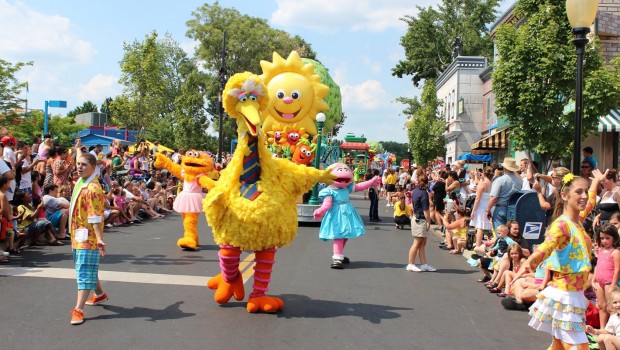 Sesame Place Parade in Langhorne