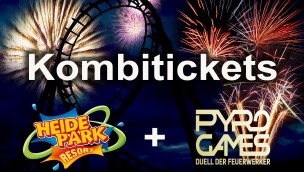 Heide Park Pyro Games 2017 Kombi-Tickets
