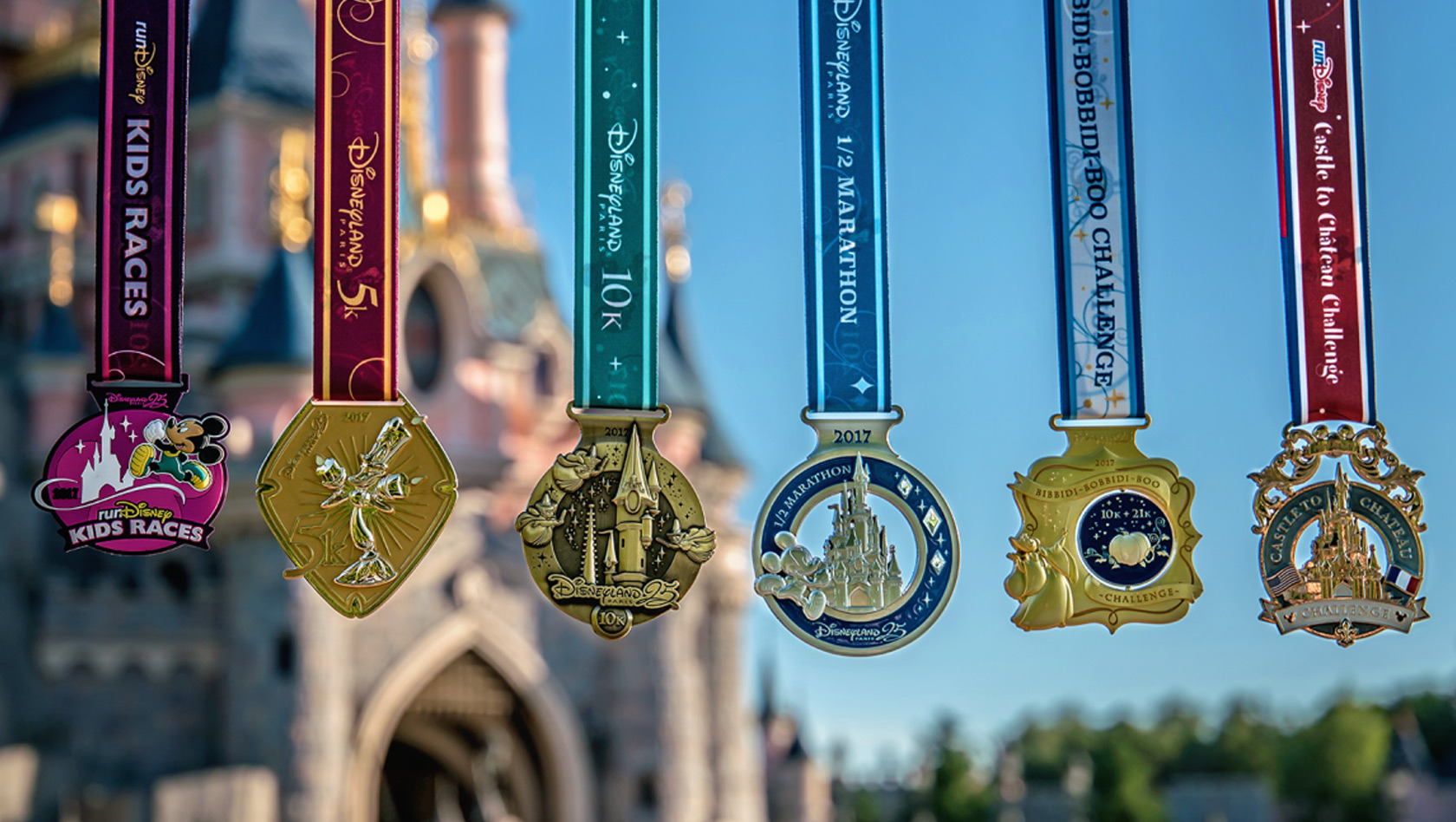 Disneyland Paris Magic Run 2017 Medaillen