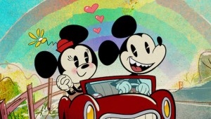 Disney's Hollywood Studios Mickey and Minnie's Runaway Railway Artwork