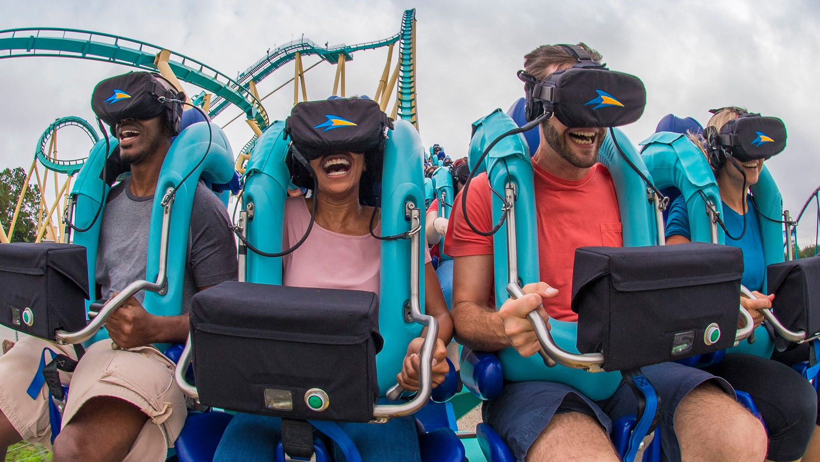 Kraken Unleashed SeaWorld Orlando Virtual Reality Coaster
