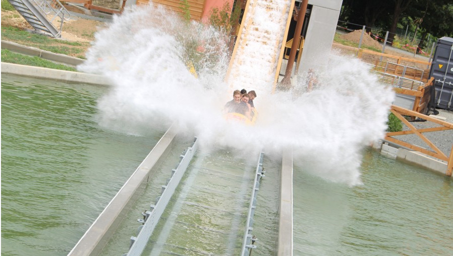 Parc du Bocasse Wildwasserbahn Splash-o-Saure