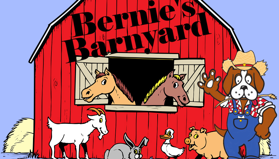 Adventureland Park Bernie's Barnyard Artwork