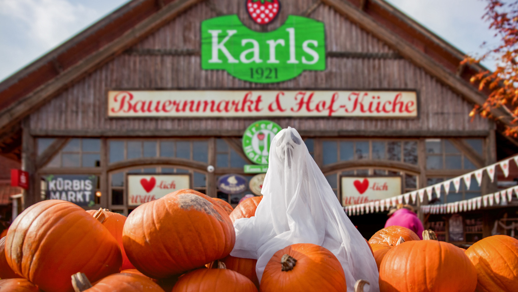 Karls Erlebnis-Dorf Elstal - Halloween-Deko
