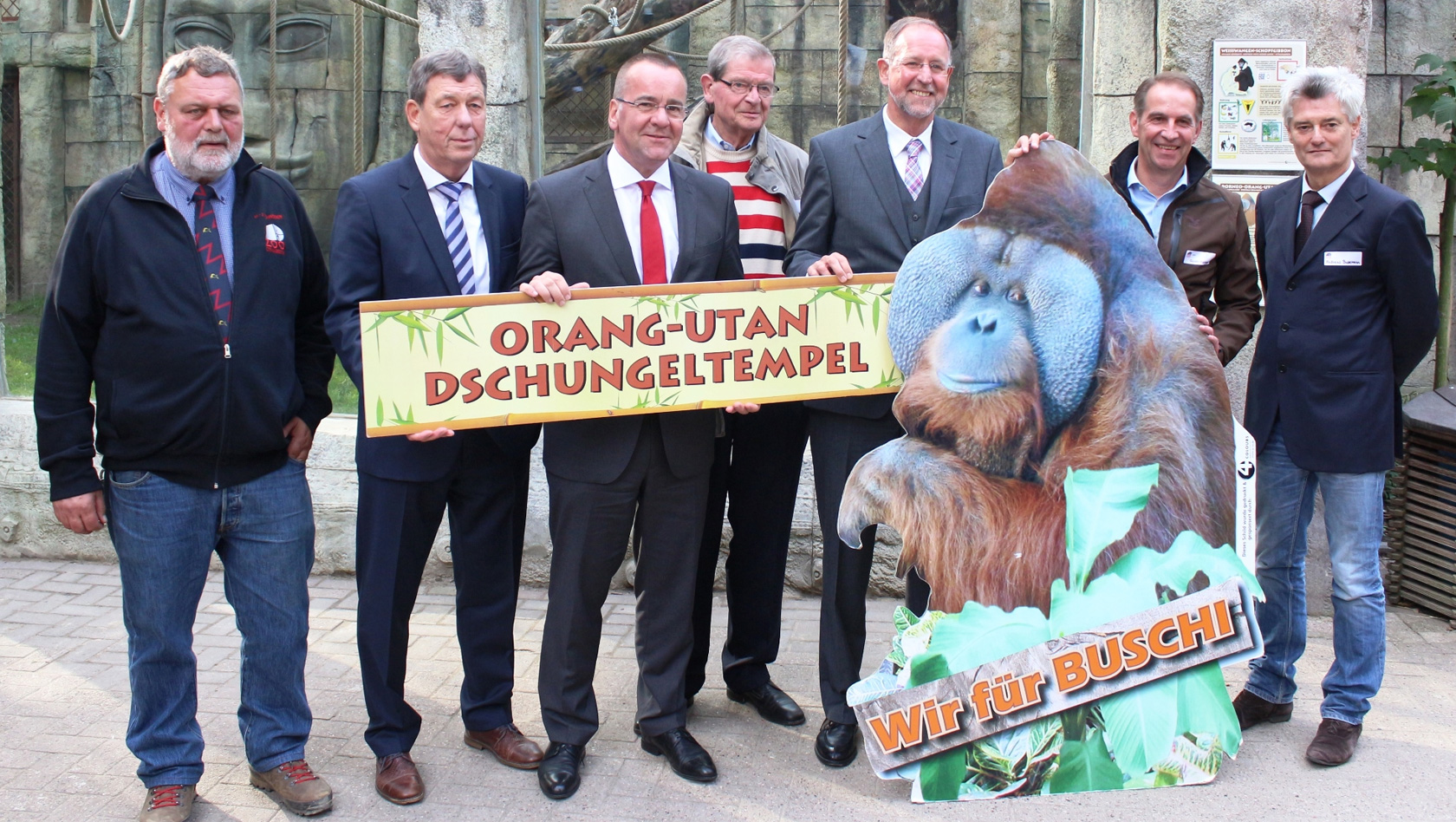Osnabrück Zoo Orang Utan Dschungeltempel Eröffnung